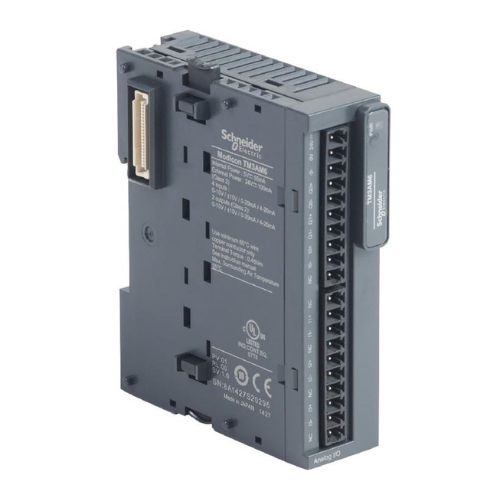 TM3AM6 Schneider Electric IO analog module, Modicon TM3, 4 inputs, 2 o