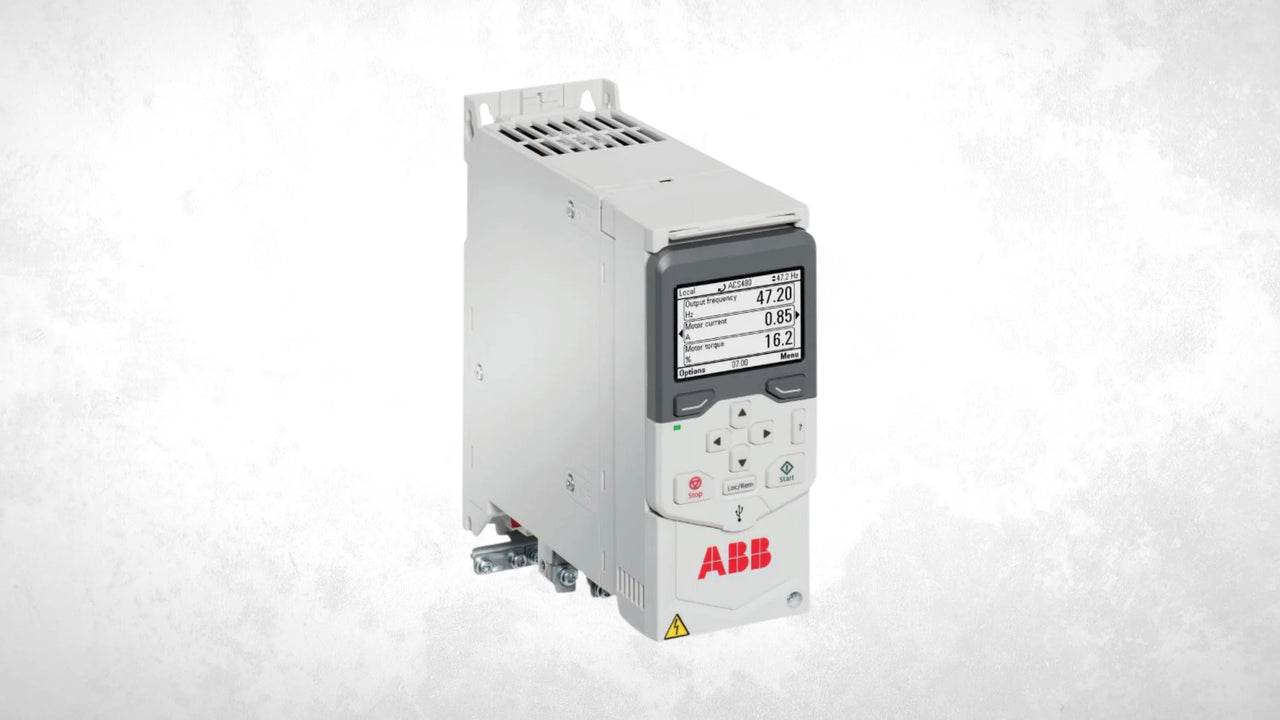 ABB ACS480 VFD | Compact All-Compatible Drive for Industrial Motor Control