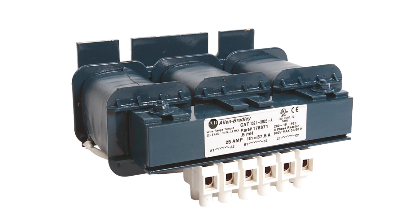 Allen-Bradley 1321 Power Conditioning Products – line filters, reactors, and harmonic solutions for clean, reliable industrial power