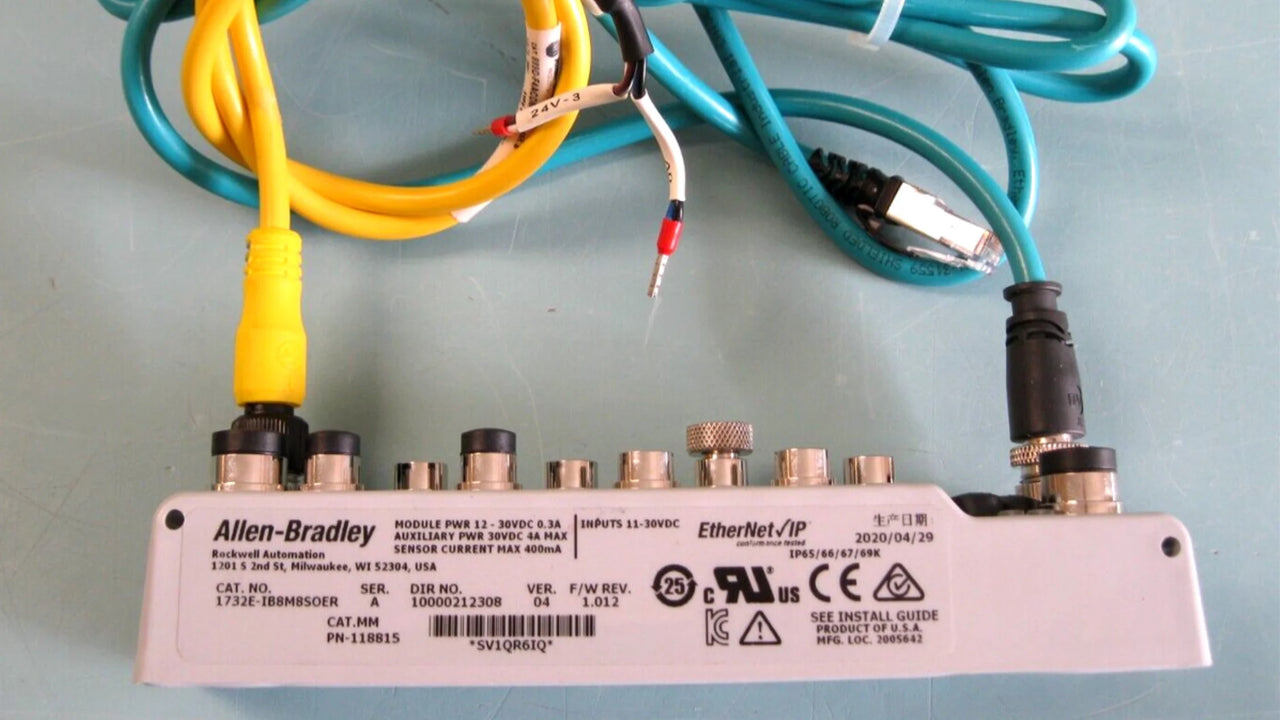 Allen-Bradley 1732E ArmorBlock I/O Modules for distributed safety control