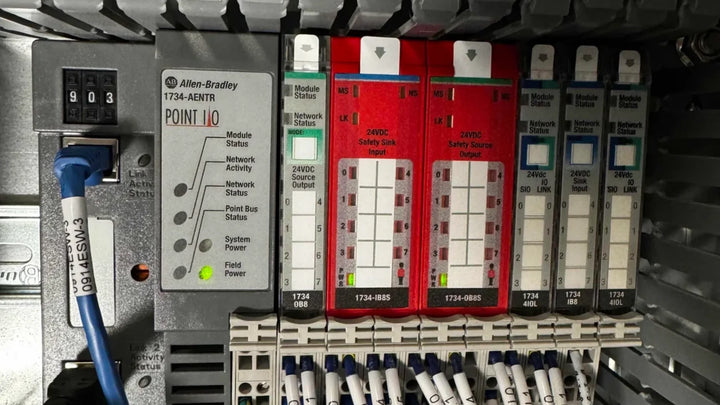 Allen-Bradley 1734 POINT I/O Module providing modular and scalable industrial automation I/O