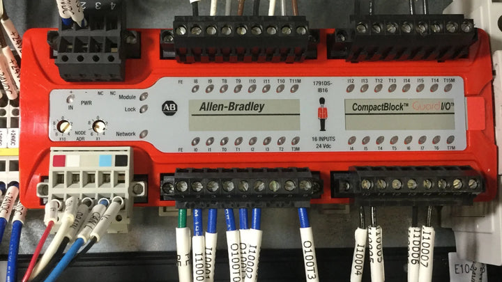 Allen-Bradley 1791ES EtherNet/IP Safety I/O Modules for scalable certified machine safety in industrial automation