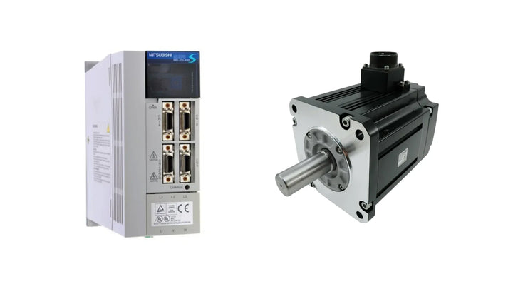 Mitsubishi MELSERVO AC Servo Motor and Driver for precision motion control