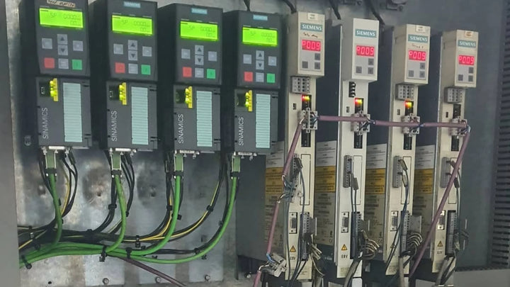 Siemens SIMOVERT Drives and power modules – legacy VFD solutions for industrial motor control.