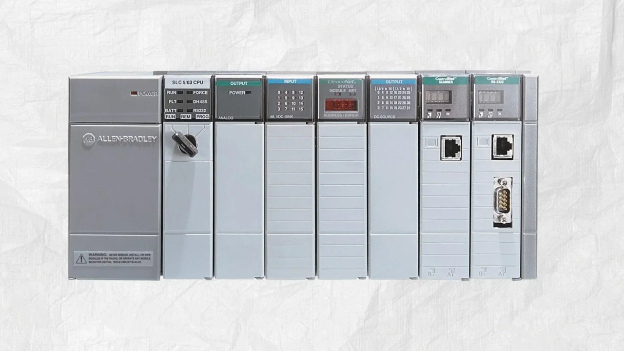 Allen-Bradley SLC 500 Controllers – Reliable PLCs for Industrial Use - DDPARTS SOLUTION