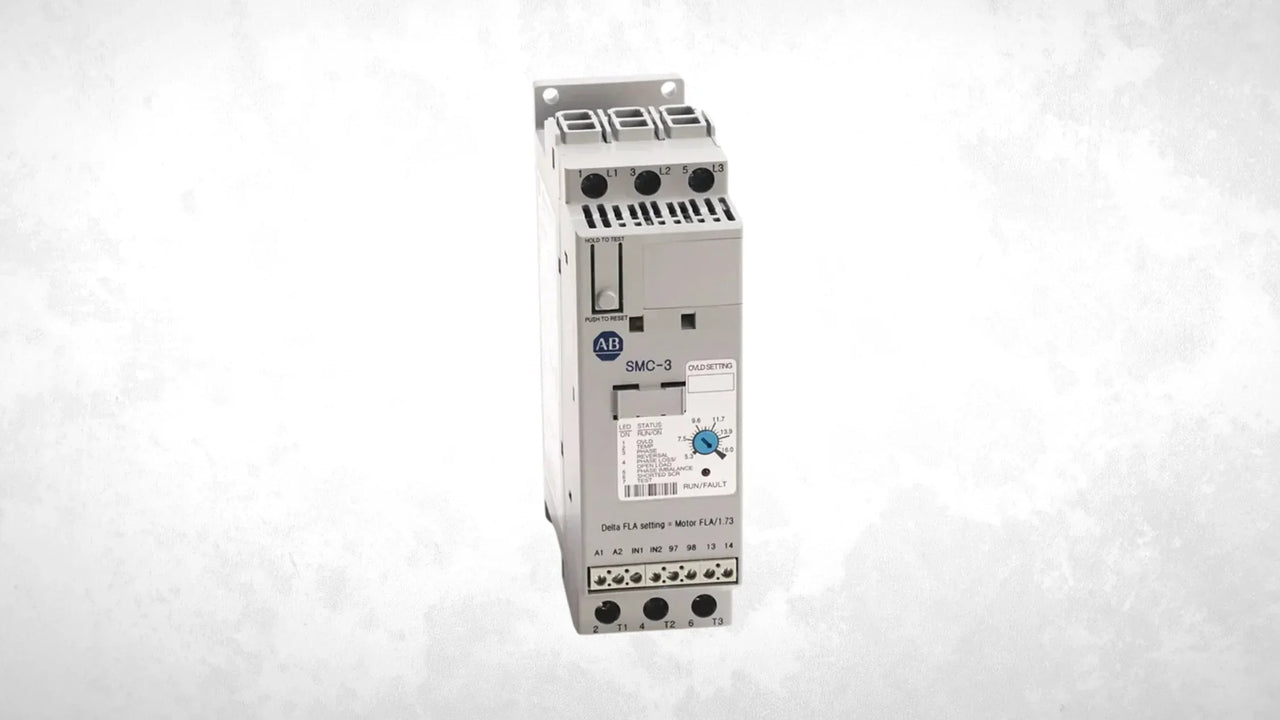 Allen-Bradley SMC-3 Smart Motor Controller | Soft Starter SMC-3 for 3–480 A Motors - DDPARTS SOLUTION