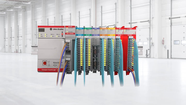 Allen-Bradley PLC system enhancing industrial efficiency and automation performance