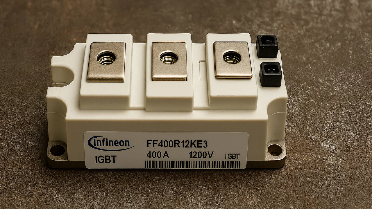 Infineon FF400R12KE3 IGBT module 400A 1200V for industrial power systems and motor drives