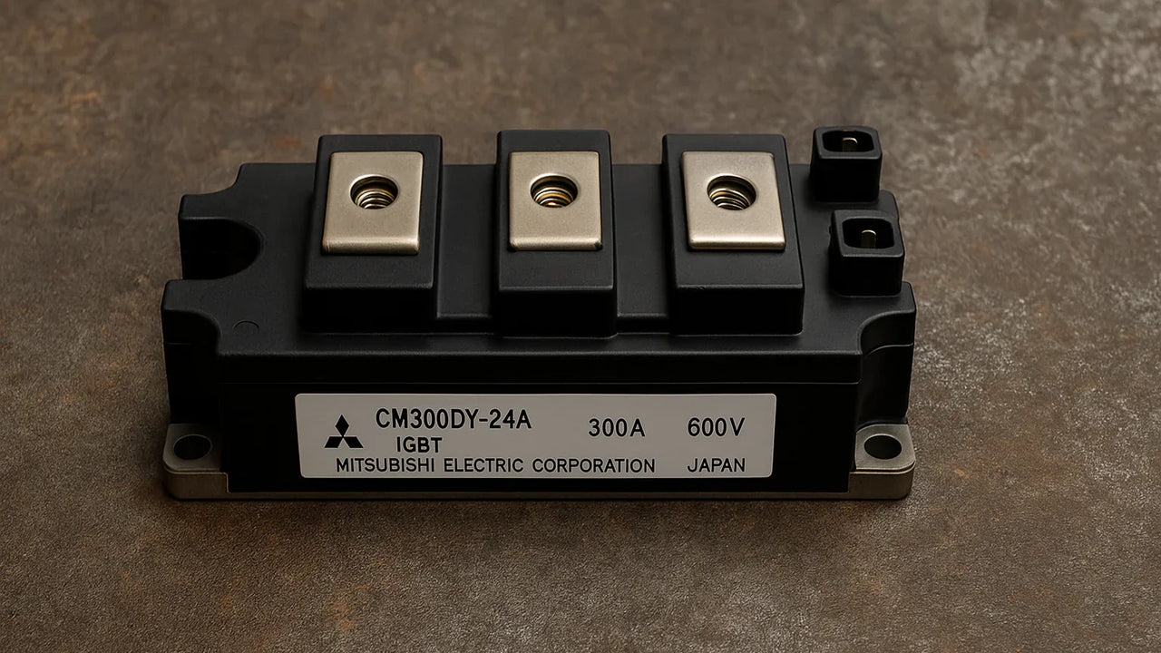 Mitsubishi CM300DY-24A IGBT module 600V 300A for industrial automation and inverter applications