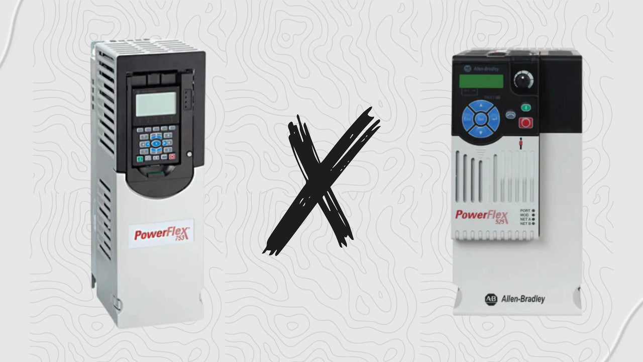 PowerFlex 525 vs 753 | Allen-Bradley Variable Frequency Drives - DDPARTS SOLUTION