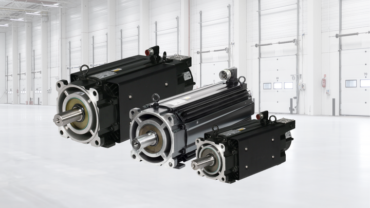 Allen-Bradley servo motor used in industrial automation for high-performance motion control