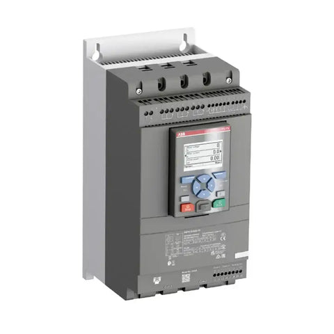ABB Softstarters PSTX, PSE, and PSR for smooth motor starting, reduced stress, and energy-efficient performance