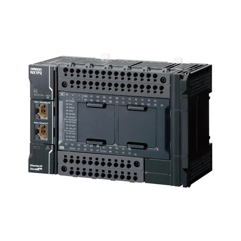 Omron CP1L PLC Series compact programmable controllers with Ethernet and pulse outputs