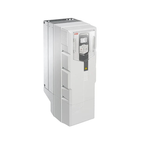 ABB ACS580-01 drive for wall-mount motor control in HVAC, pumps, and manufacturing with built-in safety and space-saving features