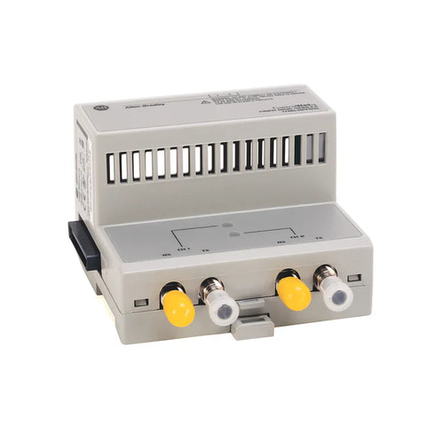 Allen-Bradley ControlNet network connectors, taps, and fiber/coax repeaters for industrial communication