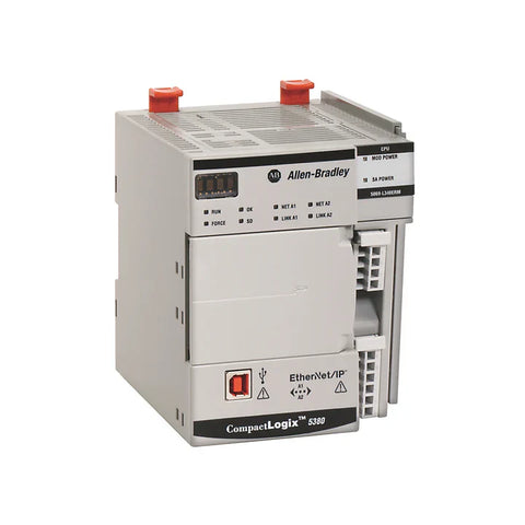 Allen-Bradley CPU processors for industrial PLC systems including ControlLogix and CompactLogix