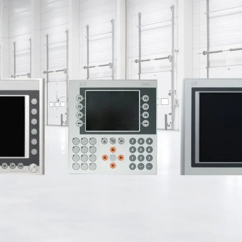 B&R Industrial HMI touchscreen panel for factory automation systems