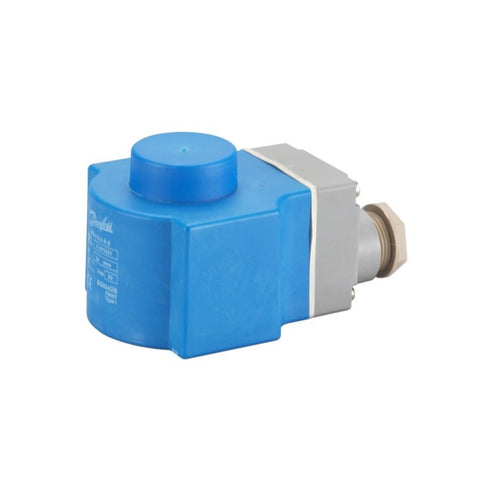 Danfoss 018F6801 KP1 pressure switch, 0.2–7.5 bar, SPDT contact, for reliable refrigeration control.