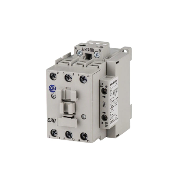 llen-Bradley 100-C30D10 Circuit Breaker, 30A, 3-Pole, 10kA Interrupting Capacity