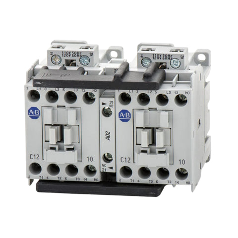 Allen-Bradley 104-C12D22 MCS-C Reversing Contactor, 12A, 110/120V