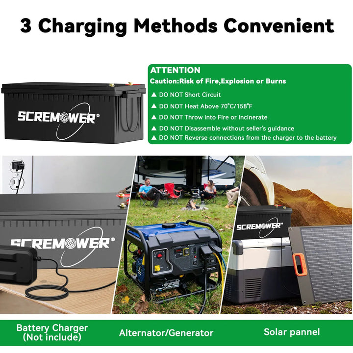 12V 600AH LiFePO4 Lithium Battery – 200A BMS, 7680W Power - DDPARTS SOLUTION