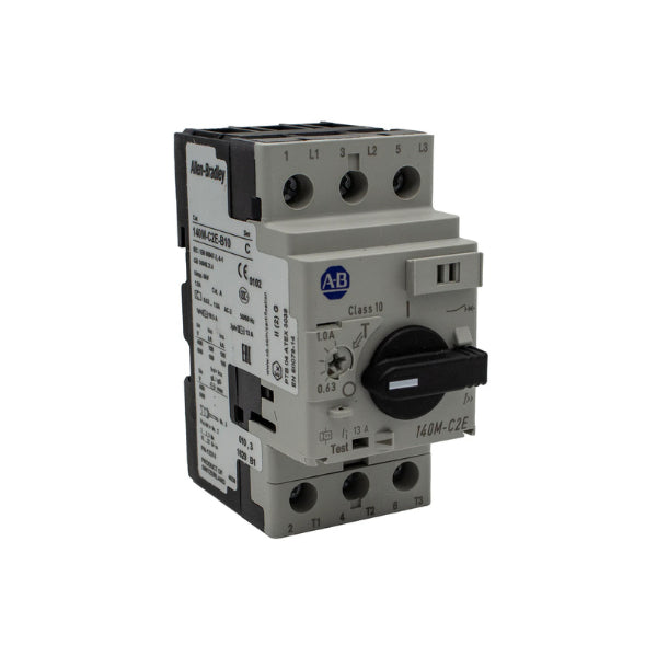 Allen-Bradley 140M-C2E-B10 Motor Protection Circuit Breaker | Adjustable Thermal, Fixed Magnetic