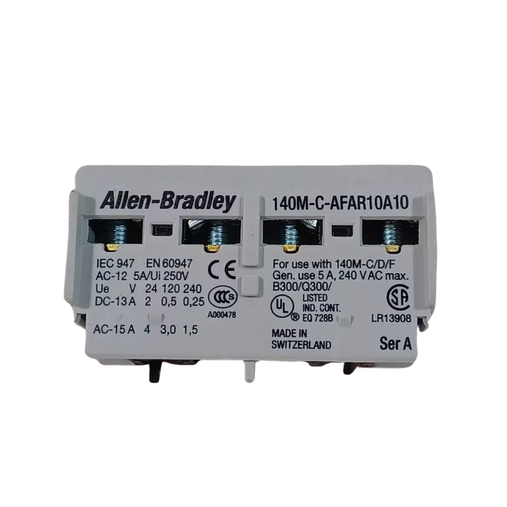 Contacto auxiliar Allen-Bradley 140M-C-AFAR10A10 | Disparo