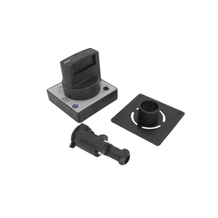 Allen-Bradley 140M-C-DN66 Maçaneta de acoplamento de porta | Preto | Para C,