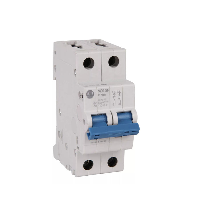 1492-SPM2C060, disjuntor de proteção Allen-Bradley de 60 A, ideal para sistemas industriais e circuitos de controle elétrico.