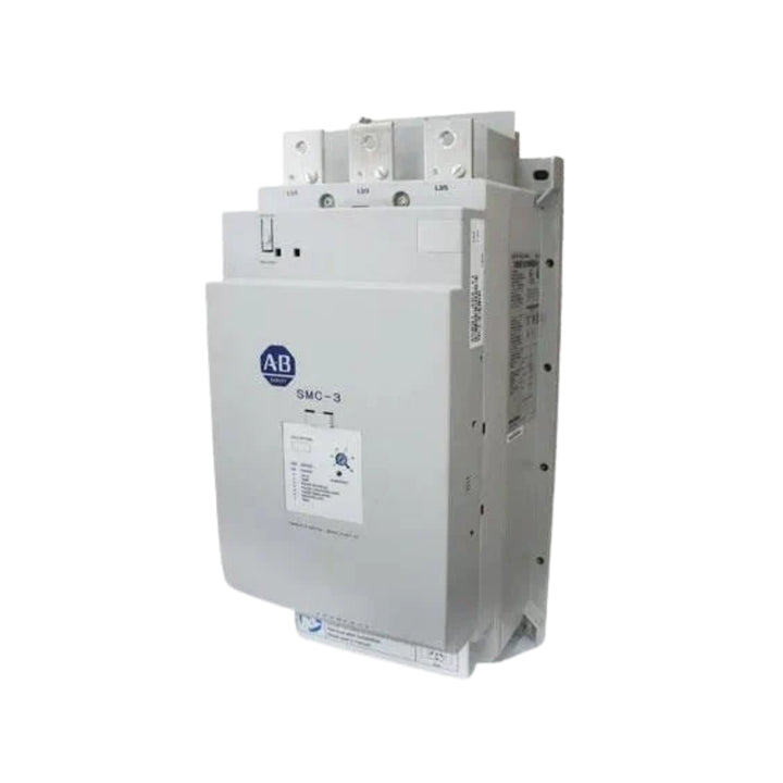 Allen-Bradley 150-C108NBR SMC-3 soft starter, 108A, 480V 3-phase, 24V AC/DC control