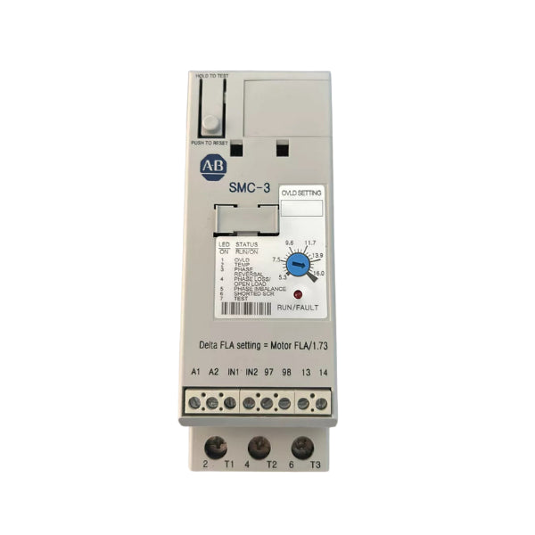 Allen-Bradley 150-C16NBR SMC-3 Motor Controller / Soft Starter, 3-Wire, 16A, 480V AC, Open Type