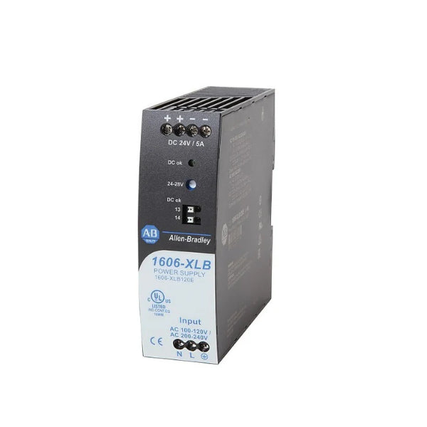 Allen-Bradley 1606-XLB120E Power Supply 120W, 24V DC, 5A