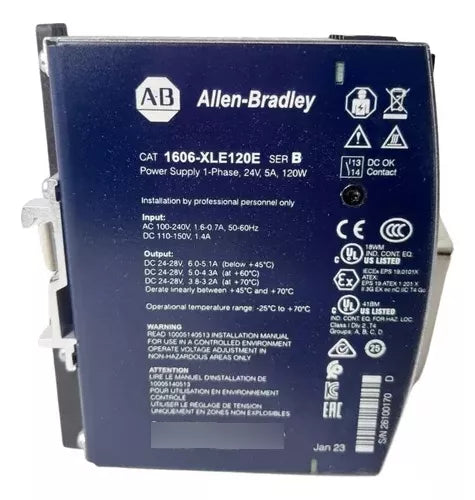 1606-XLE120E Fuente de alimentación Allen Bradley