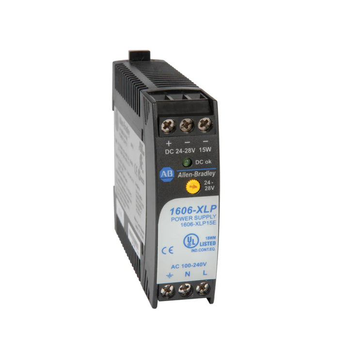 Allen-Bradley 1606-XLP15E Compact Power Supply – 24-28V DC