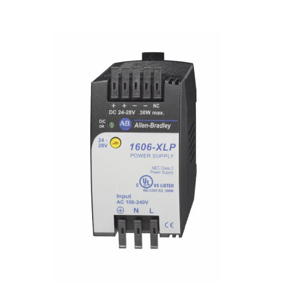 Allen-Bradley 1606-XLP30E AC/DC Compact Power Supply, 30W, DIN