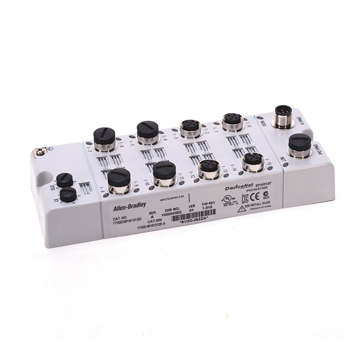 Allen-Bradley 1732D-IB161212D DeviceNet input module, 16 inputs, 24V DC, M12 connectors, IP67