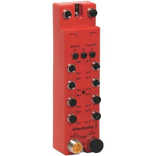 1732ES-IB8XOB8, módulo de entrada/saída Allen-Bradley, ideal para sistemas de automação industrial com entradas e saídas digitais.