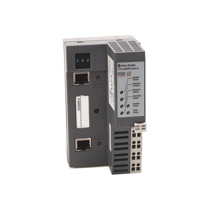 Adaptador de E/S Ethernet/IP de 2 puertos Allen-Bradley 1734-AENTRK | 24 V
