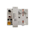 Allen-Bradley 1738-APB ArmorPoint PROFIBUS DP adapter with M12 quick-disconnect, IP67-rated for industrial environments.