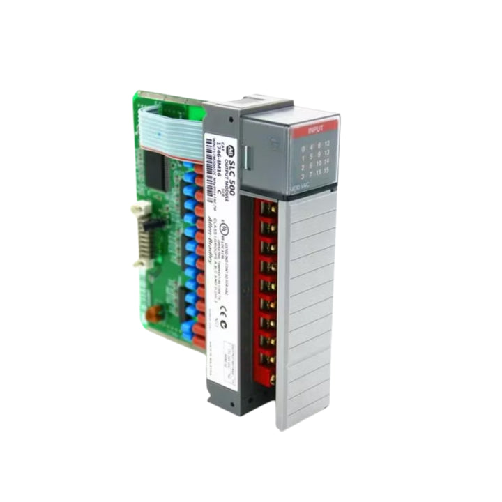 1746-IM16_C, módulo de entrada Allen-Bradley SLC 500 para sinais AC, ideal para controle confiável em automação industrial.