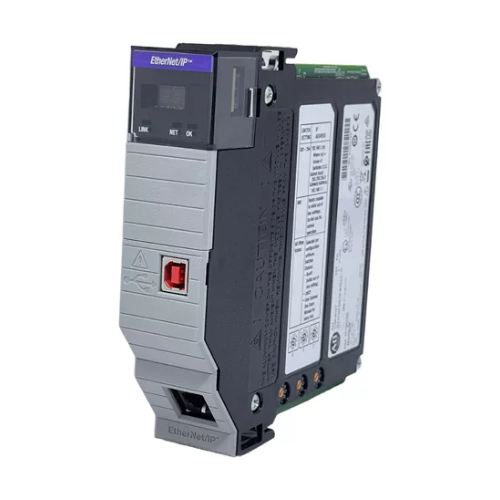 1756-EN2T Allen Bradley industrial Ethernet/IP module, facilitating fast and reliable communication within the ControlLogix automation system.