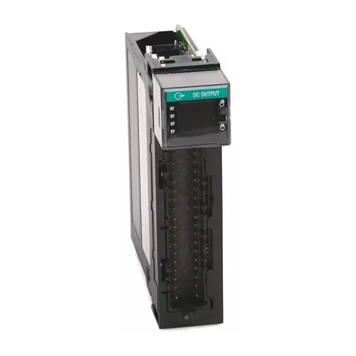 Módulo de salida digital Allen Bradley 1756-OB32 de 32 canales, diseñado para uso en automatización industrial y sistemas PLC dentro de la plataforma ControlLogix.