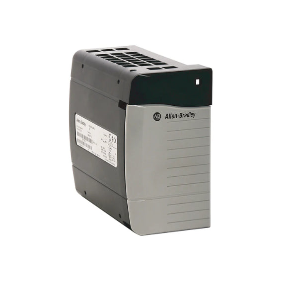 Allen-Bradley 1756-PB50 slim power supply, 50W output, 18–32V DC input, 8A @ 5V DC, rack mount for ControlLogix systems.