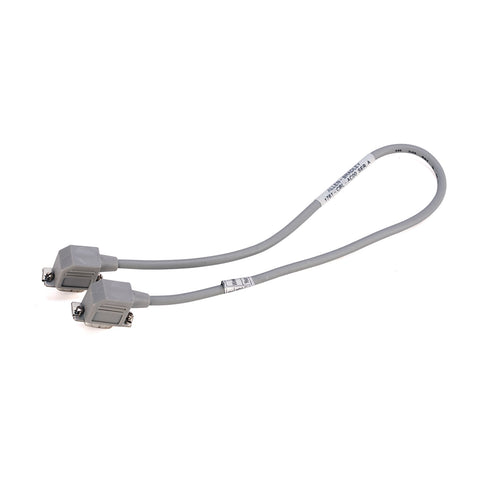 Allen-Bradley 1761-CBL-AC00 RS-232 cable, 0.5m, 9-pin D-shell to 9-pin D-shell, for MicroLogix and 1761-NET-AIC connections.