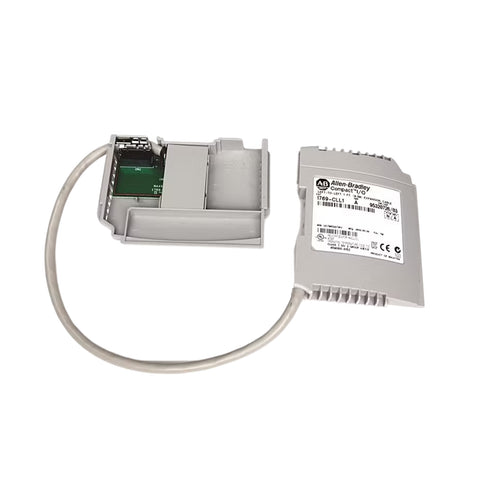 Allen-Bradley 1769-CLL1 left-to-left bus expansion cable, 1 ft (305 mm), for CompactLogix module communication.