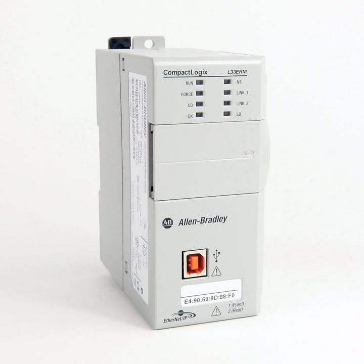 1769-L33ERM Allen Bradley high-performance programmable automation controller designed for industrial applications, featuring a compact design, robust processor, and extensive communication capabilities. - DDPARTS SOLUTION