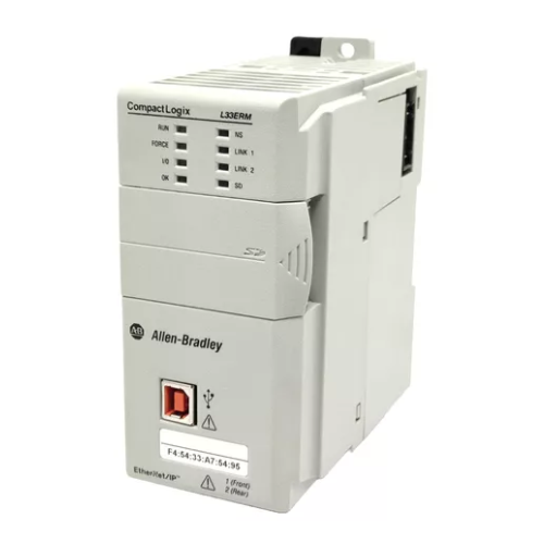 1769-L33ER Allen Bradley compact and powerful programmable automation controller designed for industrial automation applications, featuring high-speed processing, communication versatility, and modular I/O expansion. - DDPARTS SOLUTION