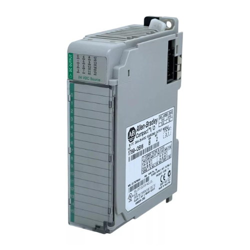 1769-OB16 Allen Bradley 1769-OB16 is a compact digital output module with 16 channels, designed for precise control of industrial devices in CompactLogix systems.