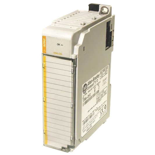 1769-OF2 Allen Badley dual-channel analog output module designed for precise control in industrial automation, offering high resolution and configurability.