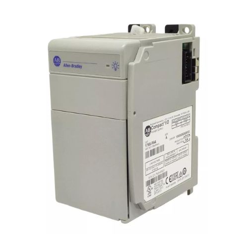 1769-PA4 Allen Bradley compact power supply module designed for industrial control systems, providing reliable and regulated power to CompactLogix controllers and associated modules.